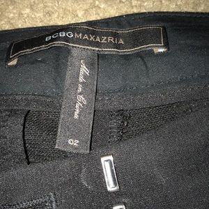 Black bcbgmaxariza pants